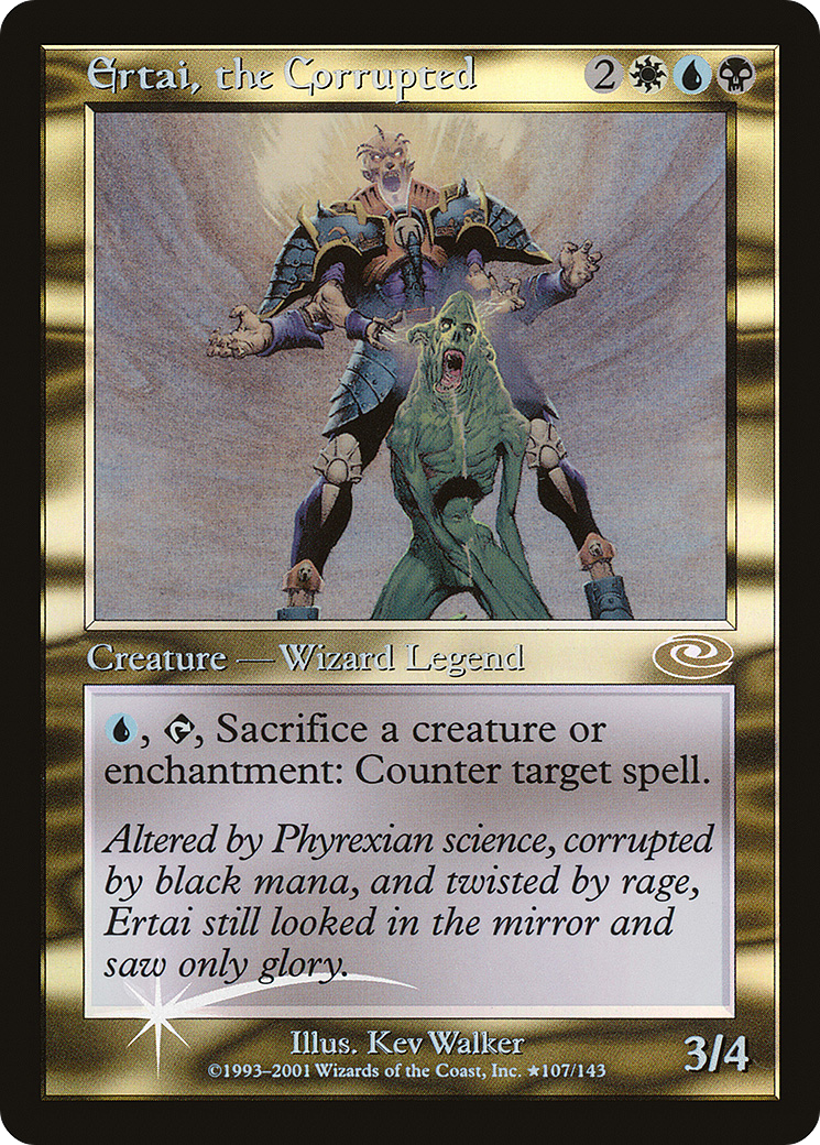 Ertai, the Corrupted (PLS-107★) - Planeshift | Grognard Games