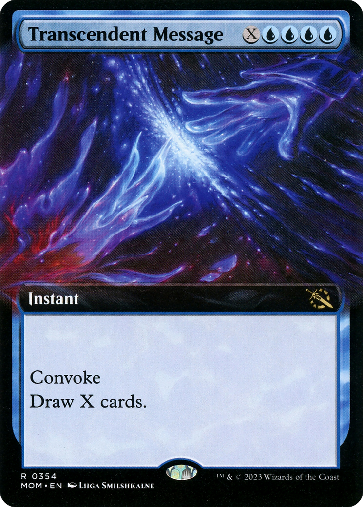 Transcendent Message (Extended Art) [March of the Machine] | Grognard Games