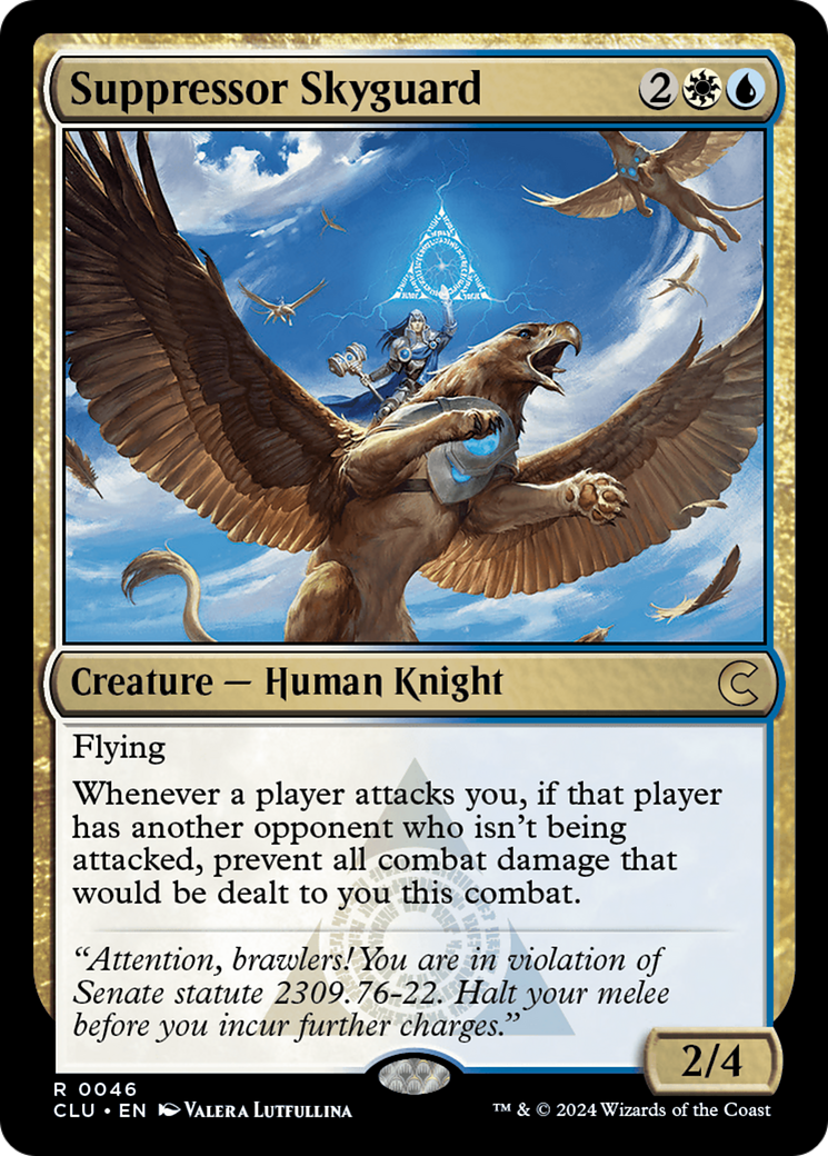 Suppressor Skyguard [Ravnica: Clue Edition] | Grognard Games