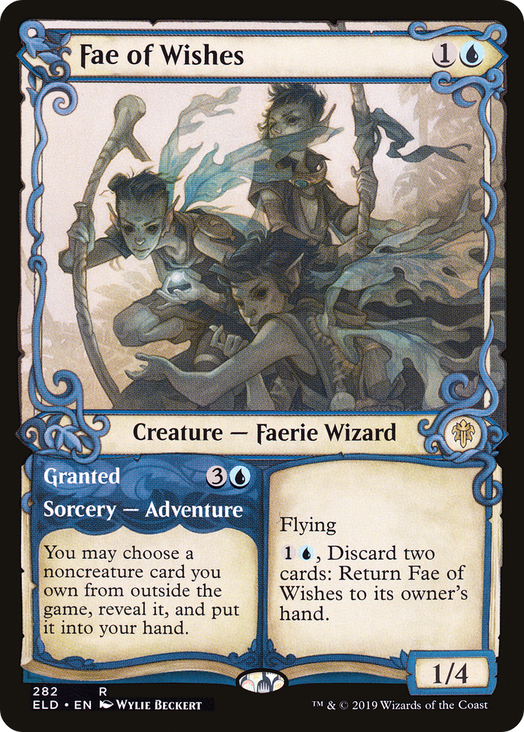 Fae of Wishes // Granted (Showcase) [Throne of Eldraine] | Grognard Games