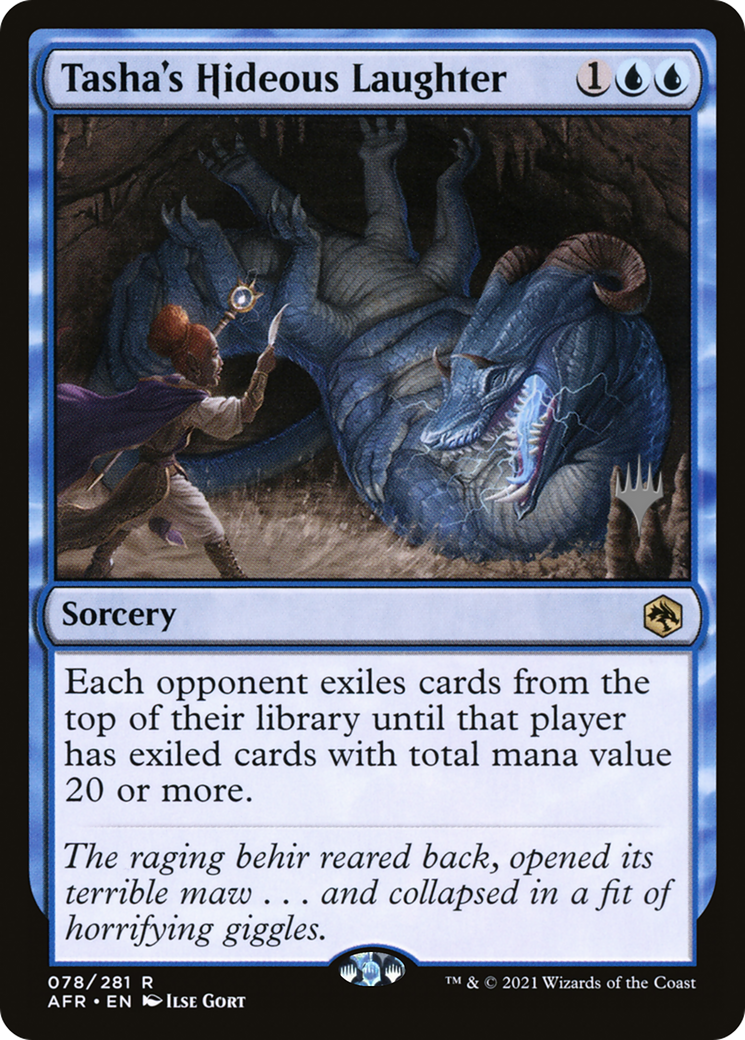 Tasha's Hideous Laughter (Promo Pack) [Dungeons & Dragons: Adventures in the Forgotten Realms Promos] | Grognard Games