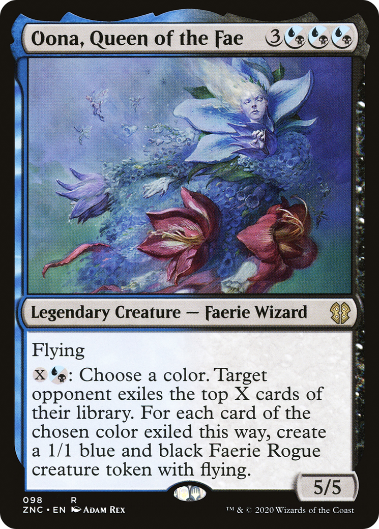 Oona, Queen of the Fae [Zendikar Rising Commander] | Grognard Games