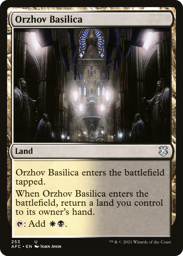Orzhov Basilica [Dungeons & Dragons: Adventures in the Forgotten Realms Commander] | Grognard Games
