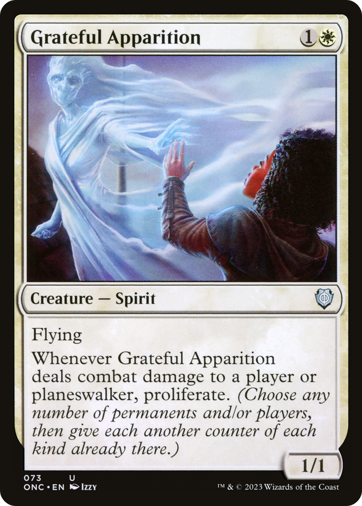 Grateful Apparition [Phyrexia: All Will Be One Commander] | Grognard Games