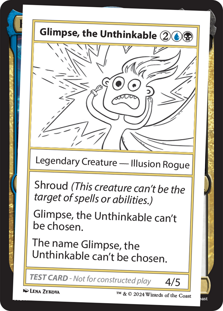 Glimpse, the Unthinkable [Mystery Booster 2 Playtest Cards] | Grognard Games
