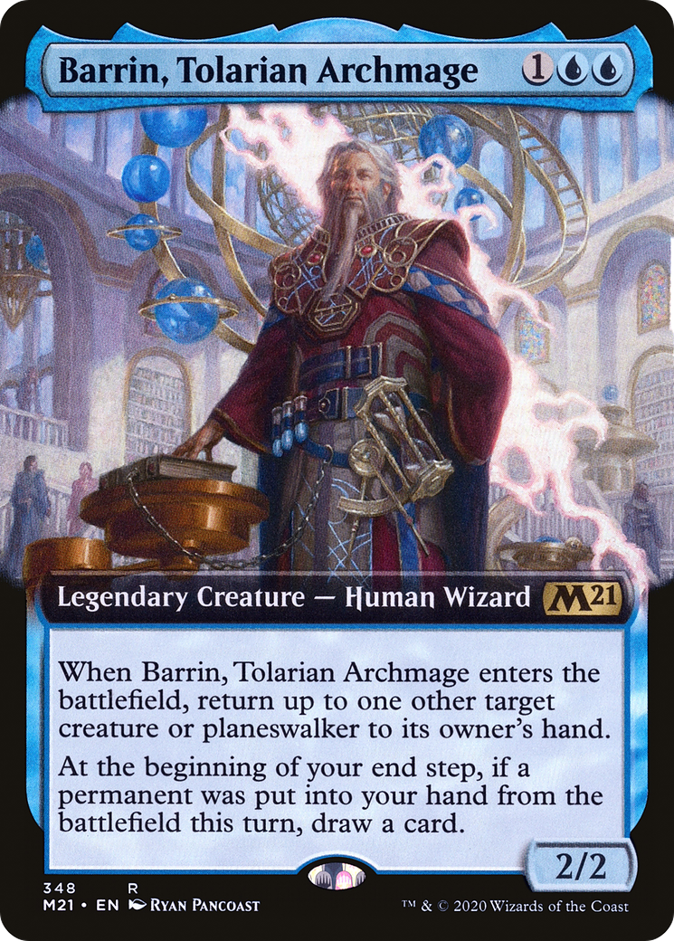 Barrin, Tolarian Archmage (Extended) [Core Set 2021] | Grognard Games