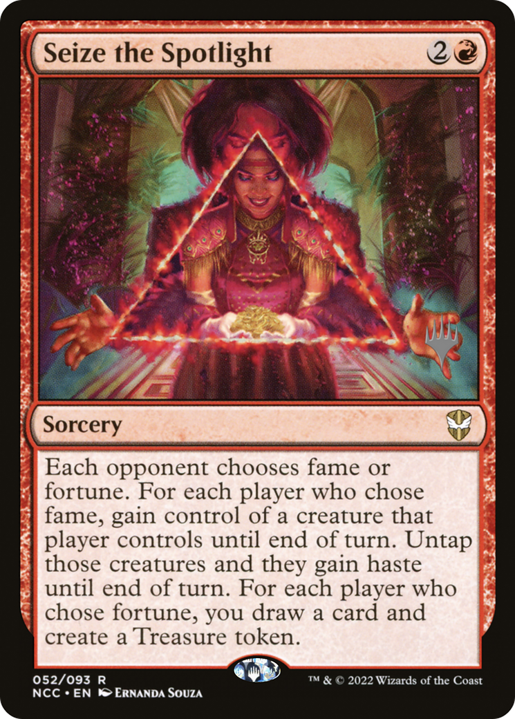 Seize the Spotlight (Promo Pack) [Streets of New Capenna Commander Promos] | Grognard Games