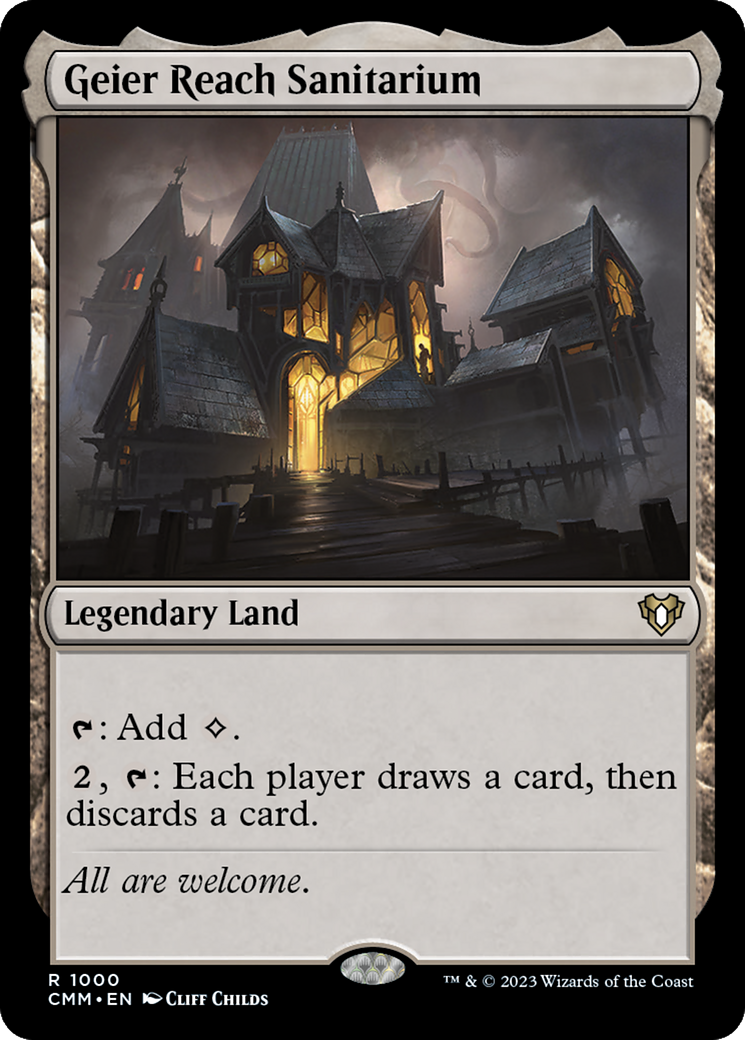 Geier Reach Sanitarium [Commander Masters] | Grognard Games