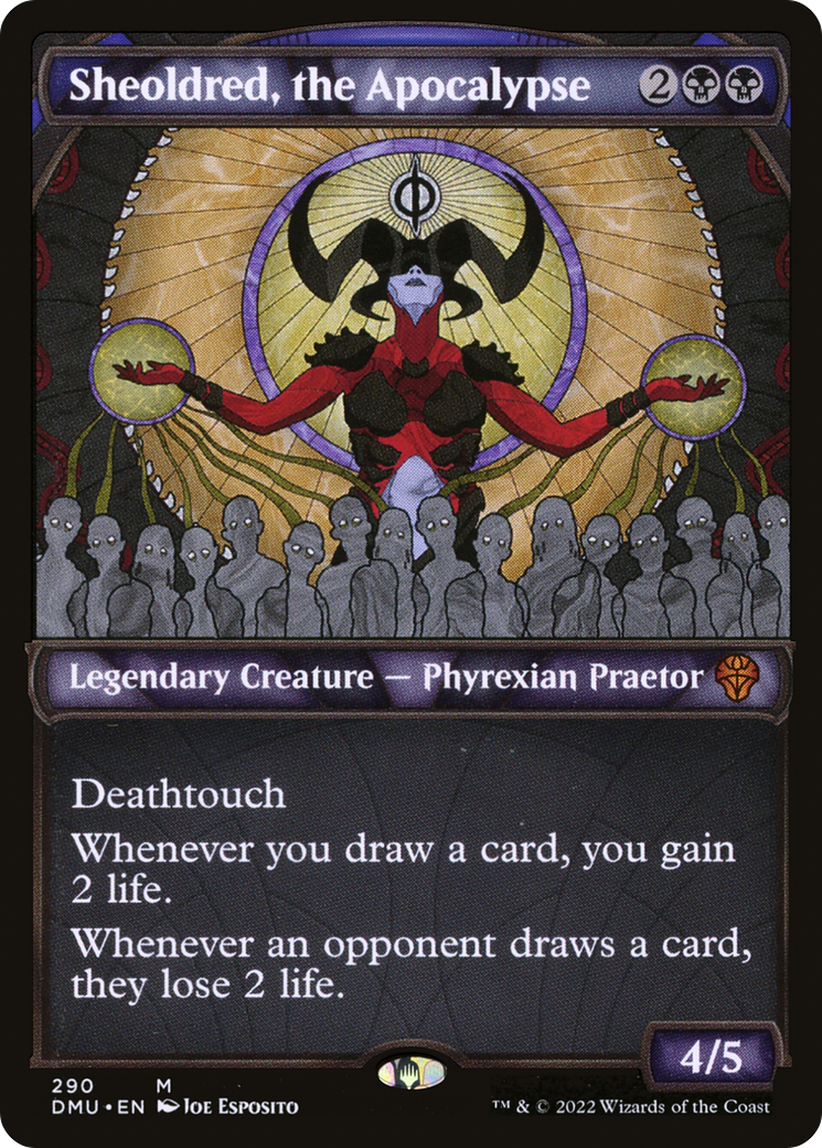 Sheoldred, the Apocalypse (Showcase) [Dominaria United] | Grognard Games