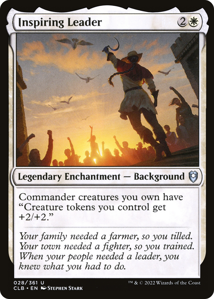 Inspiring Leader [Commander Legends: Battle for Baldur's Gate] | Grognard Games