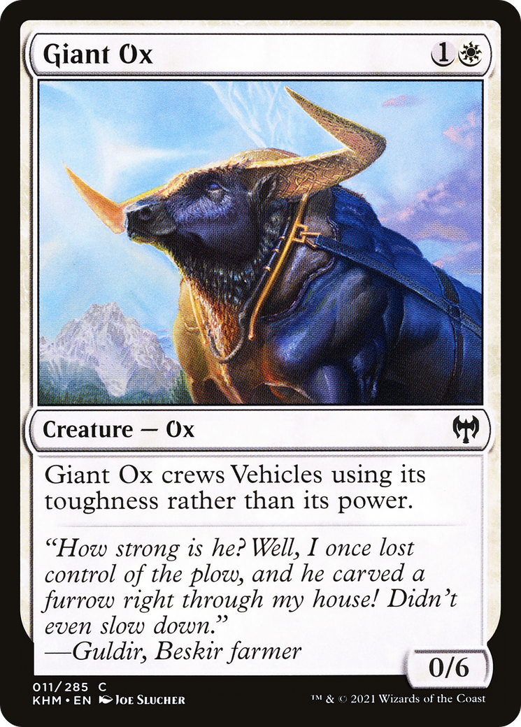 Giant Ox [Kaldheim] | Grognard Games