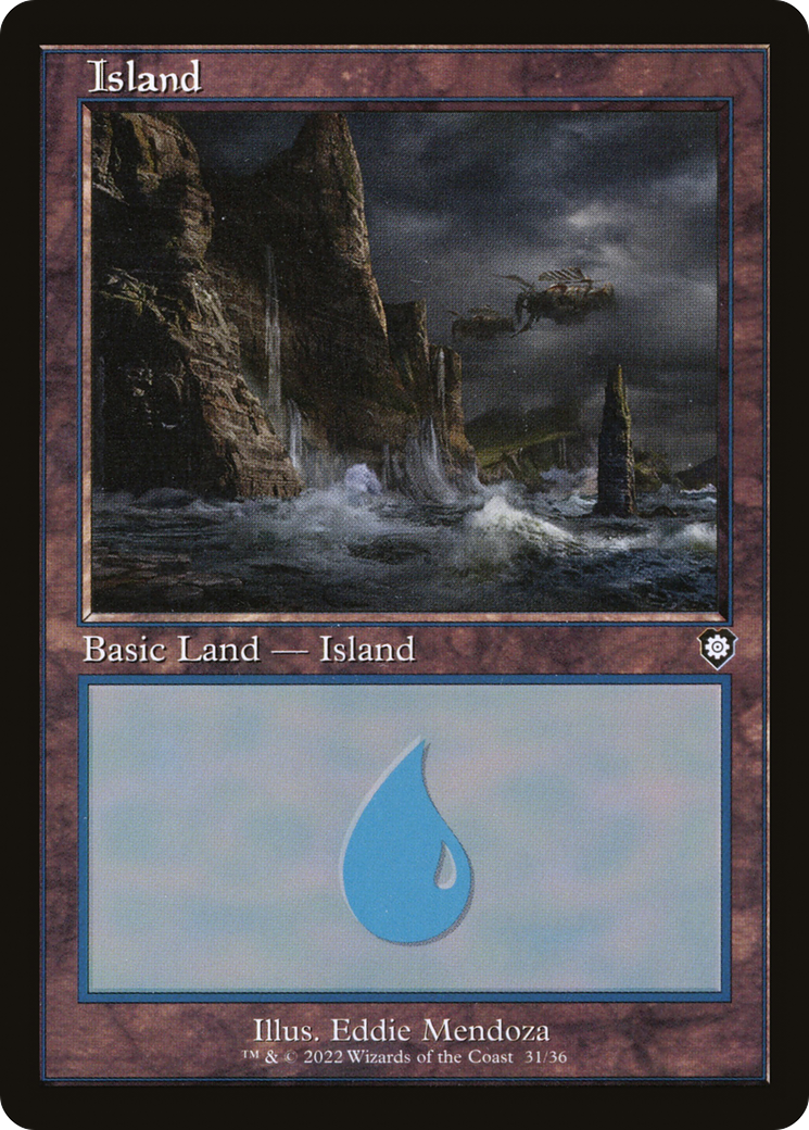 Island (031) (Retro) [The Brothers' War Commander] | Grognard Games