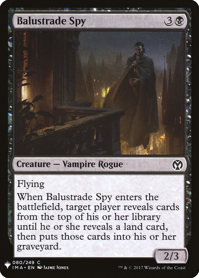 Balustrade Spy [Mystery Booster] | Grognard Games