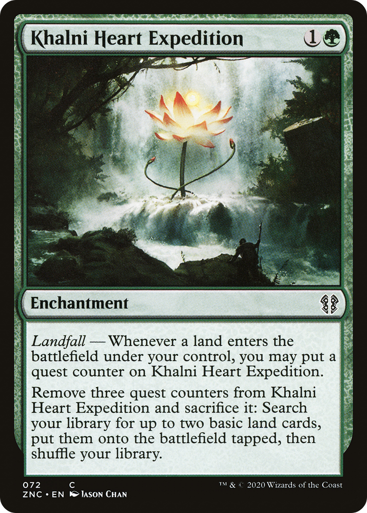Khalni Heart Expedition [Zendikar Rising Commander] | Grognard Games
