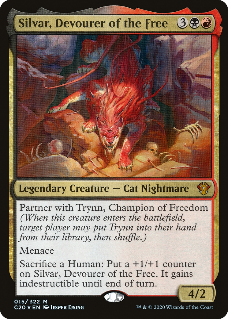 Silvar, Devourer of the Free [Commander 2020] | Grognard Games
