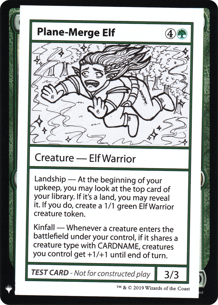 Plane-Merge Elf [Mystery Booster Playtest Cards] | Grognard Games