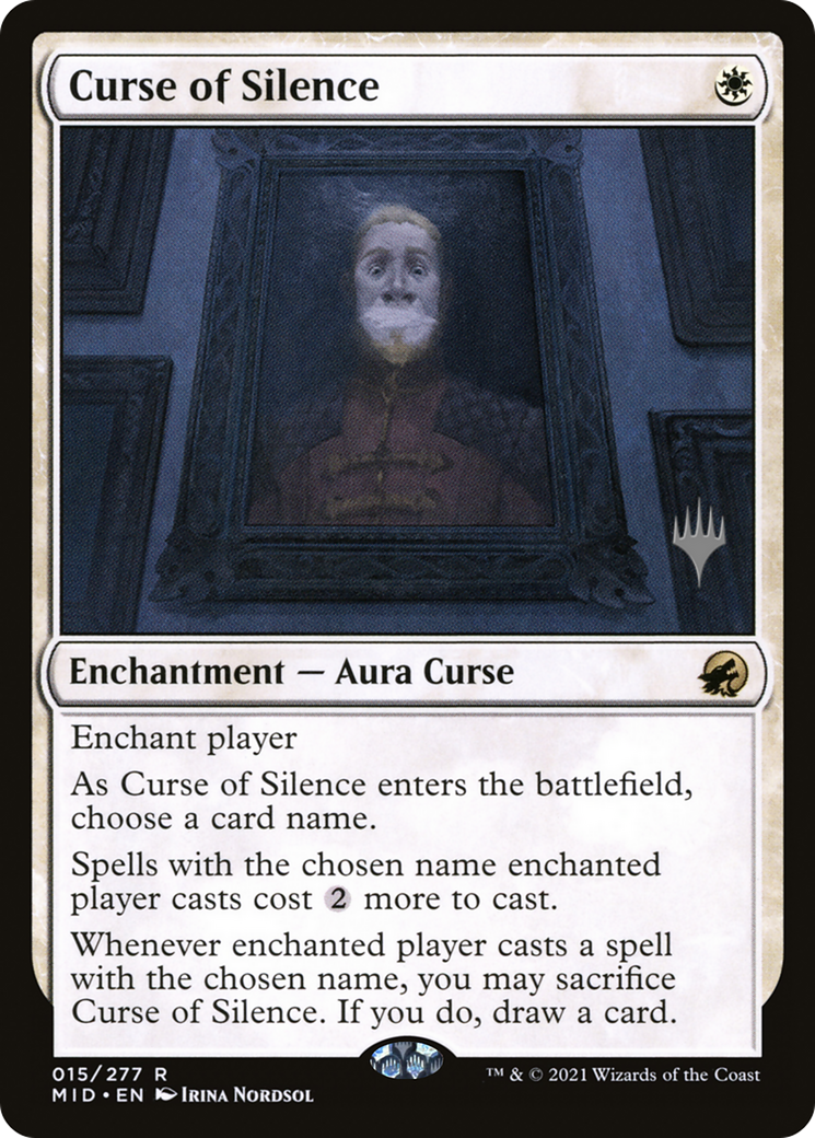 Curse of Silence (Promo Pack) [Innistrad: Midnight Hunt Promos] | Grognard Games