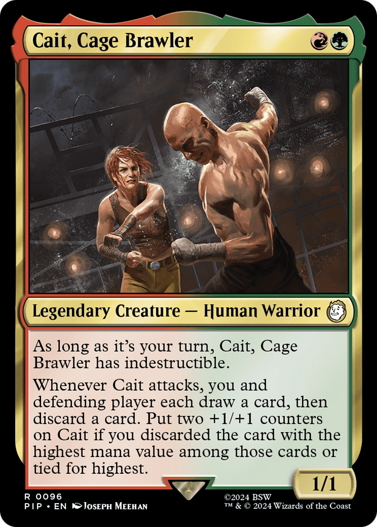 Cait, Cage Brawler [Fallout] | Grognard Games