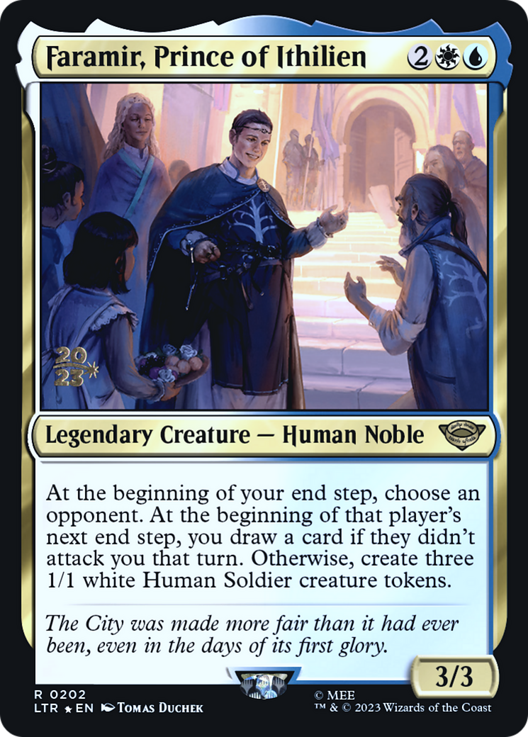 Faramir, Prince of Ithilien [The Lord of the Rings: Tales of Middle-Earth Prerelease Promos] | Grognard Games