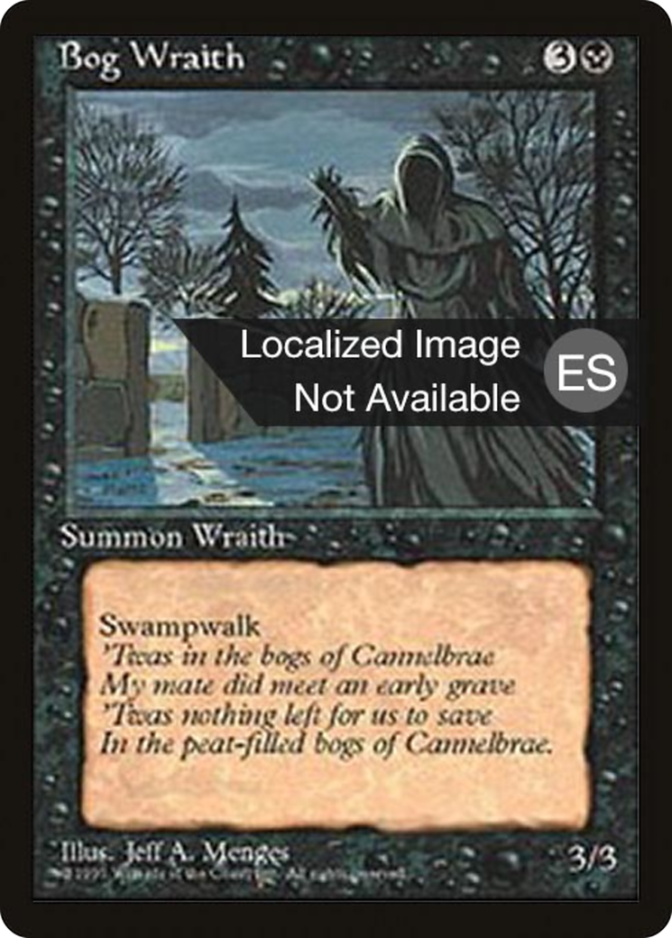 Bog Wraith [Fourth Edition (Foreign Black Border)] | Grognard Games