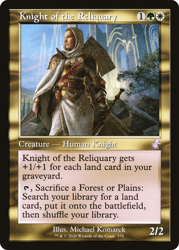 Knight of the Reliquary (Timeshifted) [Time Spiral Remastered] | Grognard Games