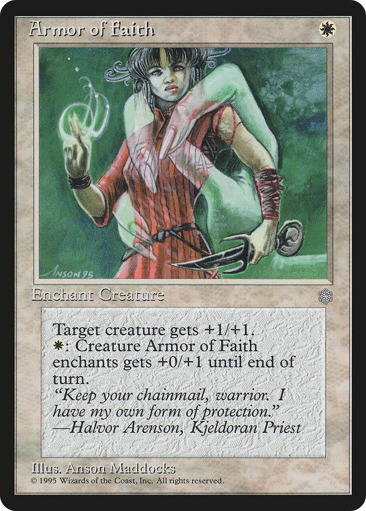 Armor of Faith [Ice Age] | Grognard Games
