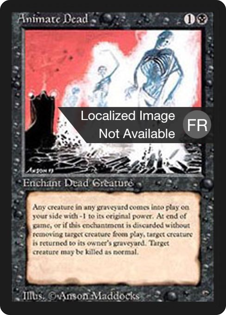 Animate Dead [Foreign Black Border] | Grognard Games