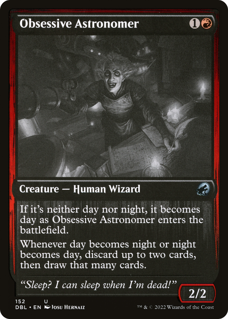 Obsessive Astronomer [Innistrad: Double Feature] | Grognard Games