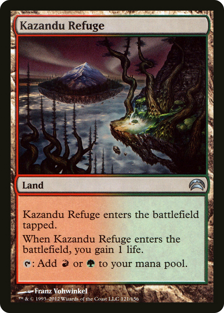 Kazandu Refuge (PC2-121) - Planechase 2012 Foil | Grognard Games