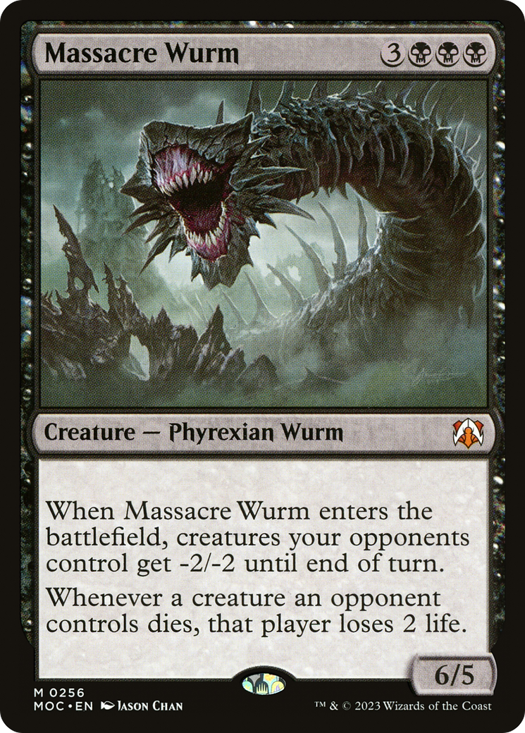 Massacre Wurm [March of the Machine Commander] | Grognard Games