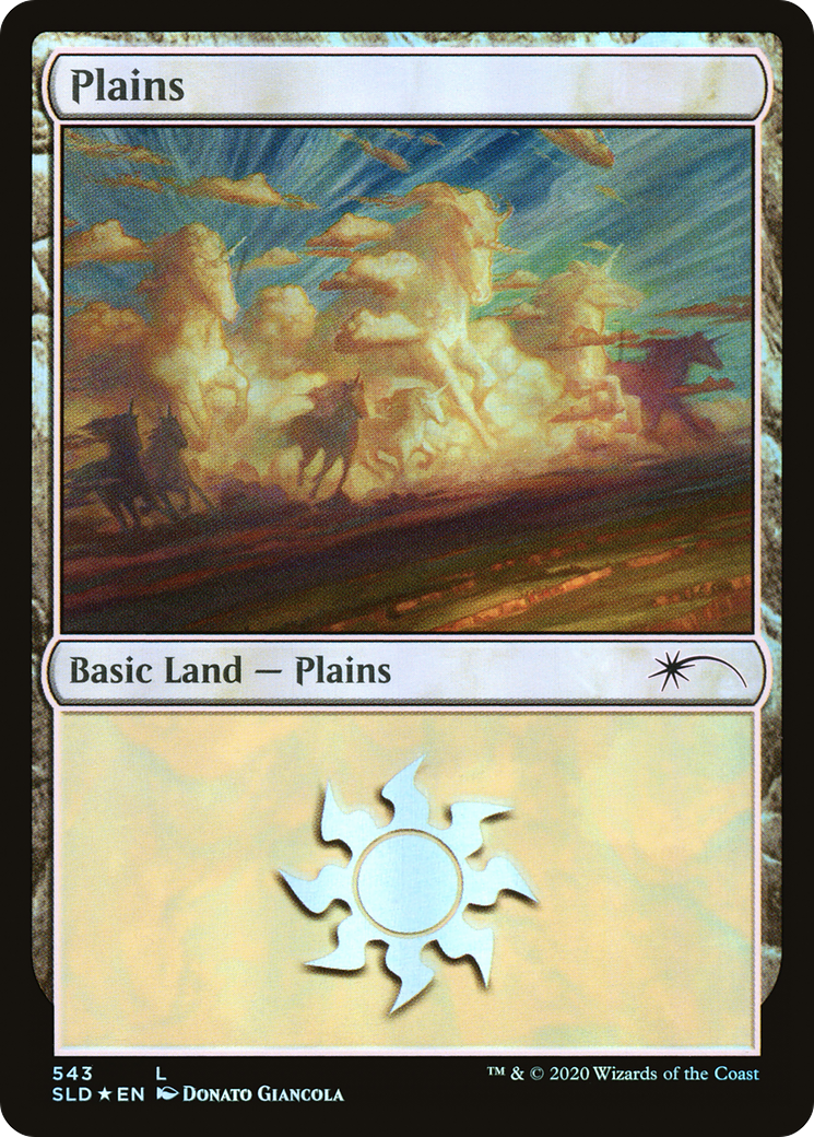 Plains (Unicorns) (543) [Secret Lair Drop Promos] | Grognard Games