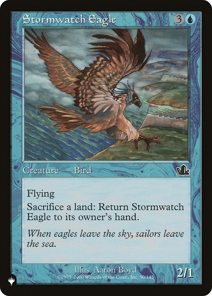 Stormwatch Eagle [The List] | Grognard Games