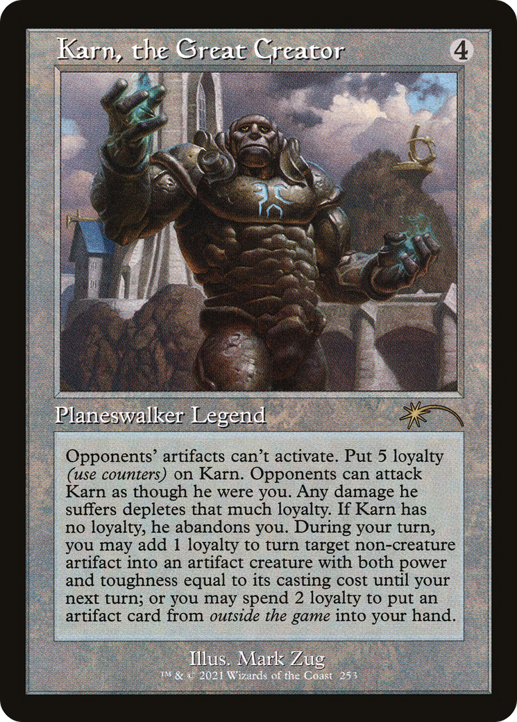 Karn, the Great Creator (Retro) [Secret Lair Drop Series] | Grognard Games