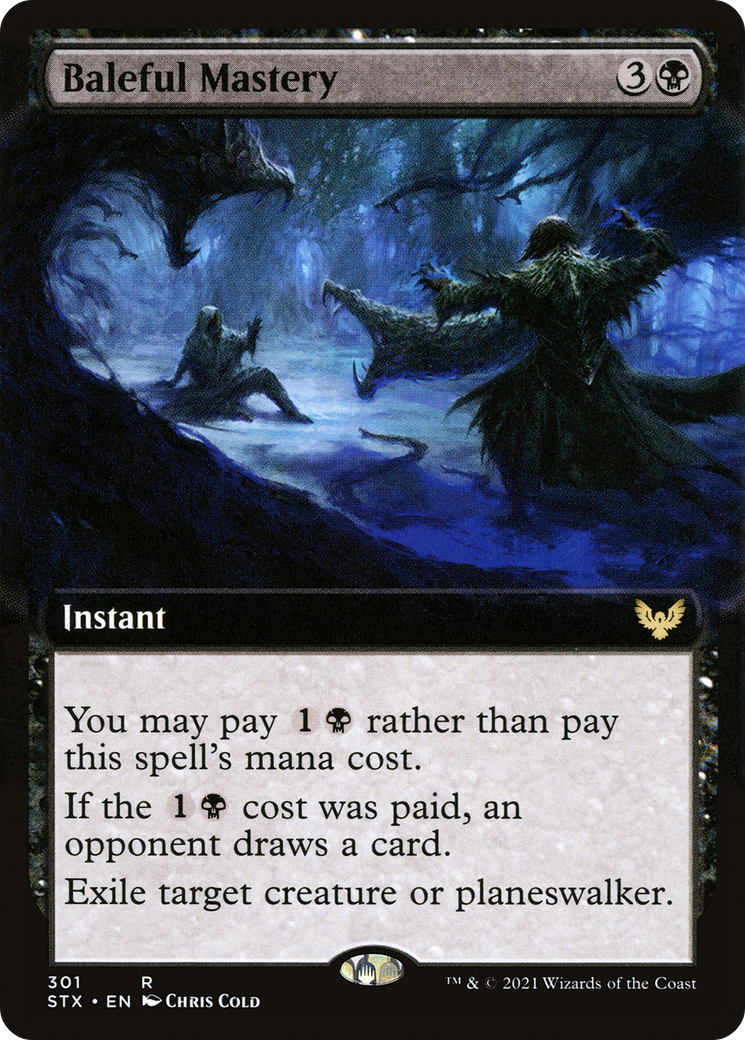 Baleful Mastery (Extended) [Strixhaven: School of Mages] | Grognard Games