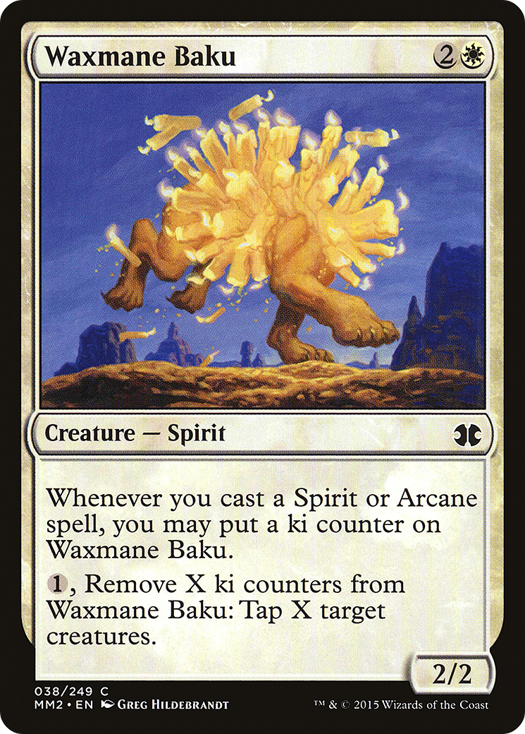 Waxmane Baku [Modern Masters 2015] | Grognard Games