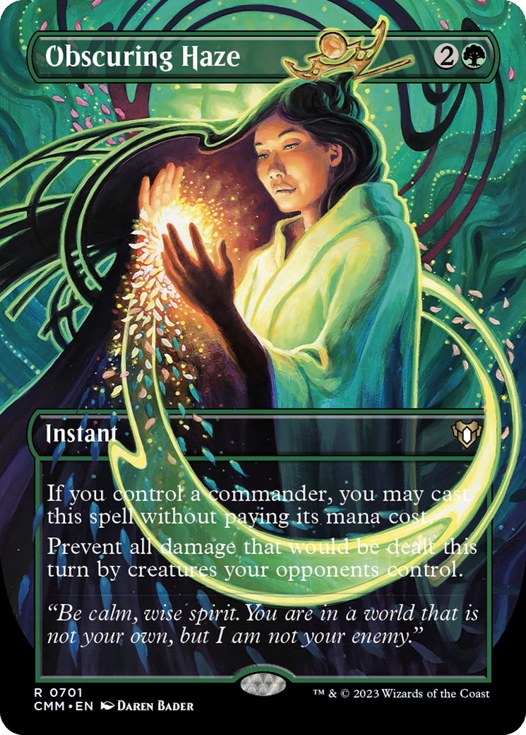 Obscuring Haze (CMM-701) - Commander Masters (Borderless) | Grognard Games
