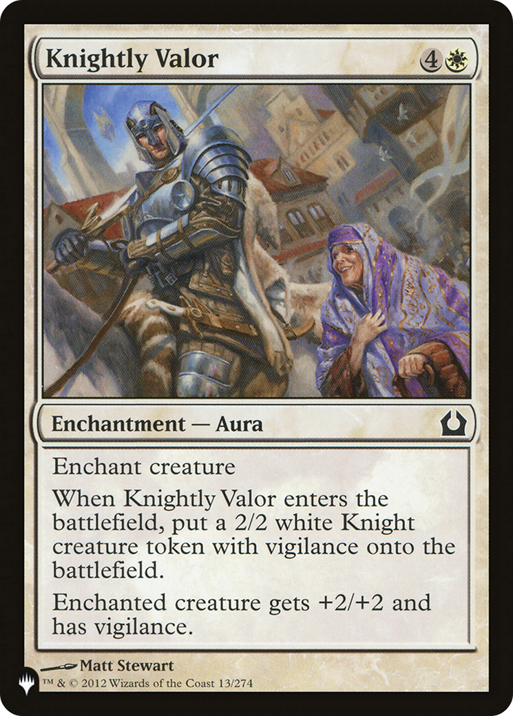 Knightly Valor [The List Reprints] | Grognard Games