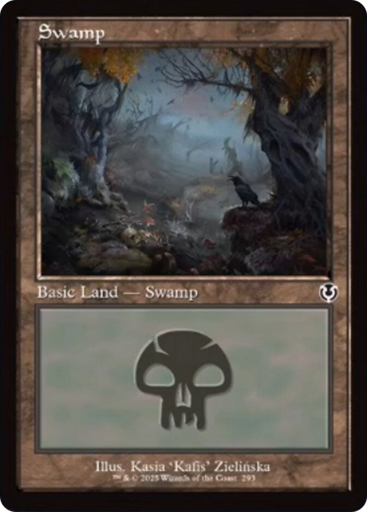 Swamp (293) (Retro Frame) [Innistrad Remastered] | Grognard Games