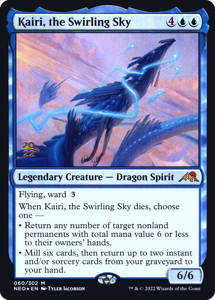 Kairi, the Swirling Sky [Kamigawa: Neon Dynasty Prerelease Promos] | Grognard Games