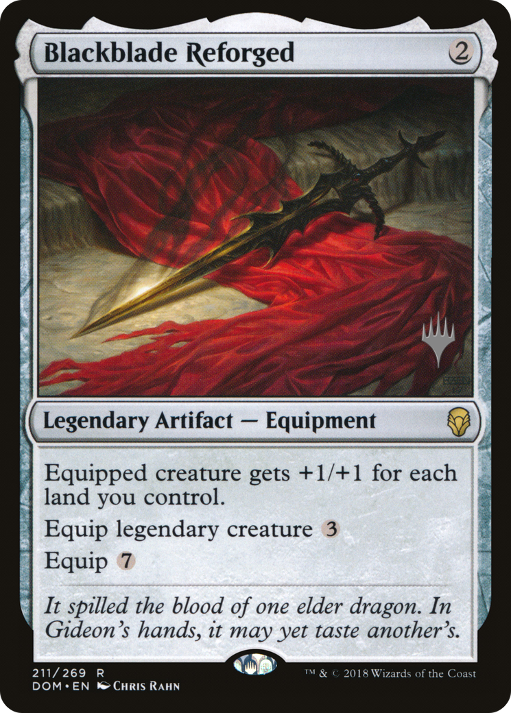 Blackblade Reforged (Promo Pack) [Dominaria Promos] | Grognard Games