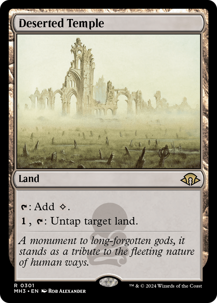 Deserted Temple [Modern Horizons 3] | Grognard Games