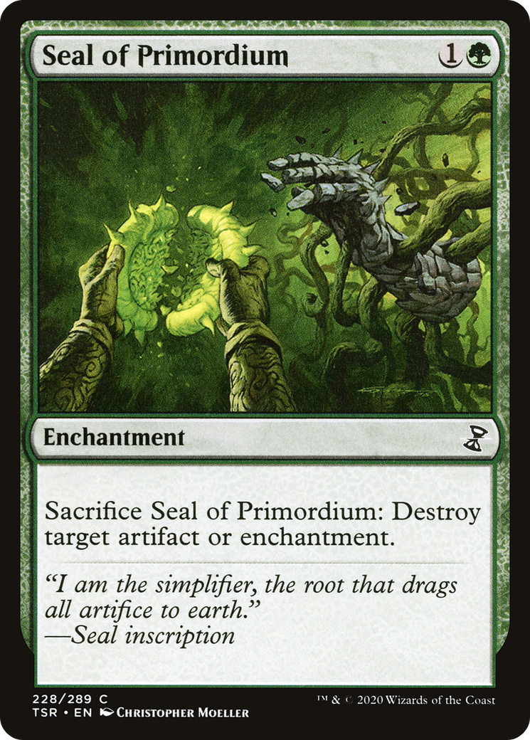 Seal of Primordium [Time Spiral Remastered] | Grognard Games