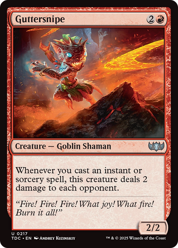 Guttersnipe [Tarkir: Dragonstorm Commander] | Grognard Games