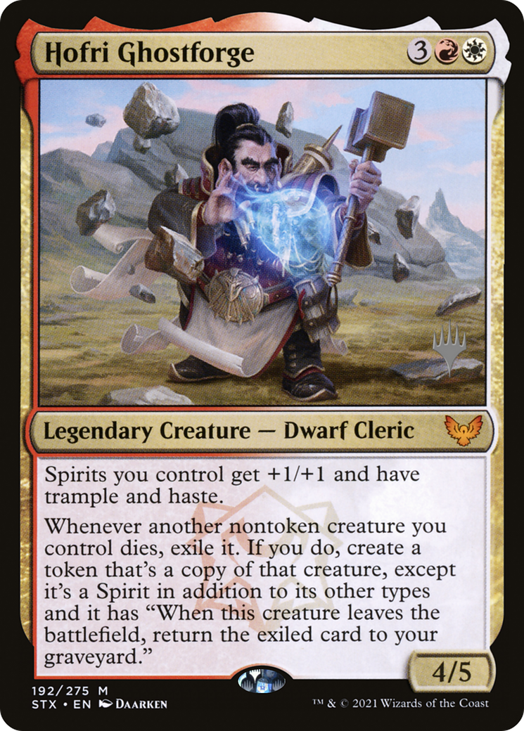 Hofri Ghostforge (Promo Pack) [Strixhaven: School of Mages Promos] | Grognard Games