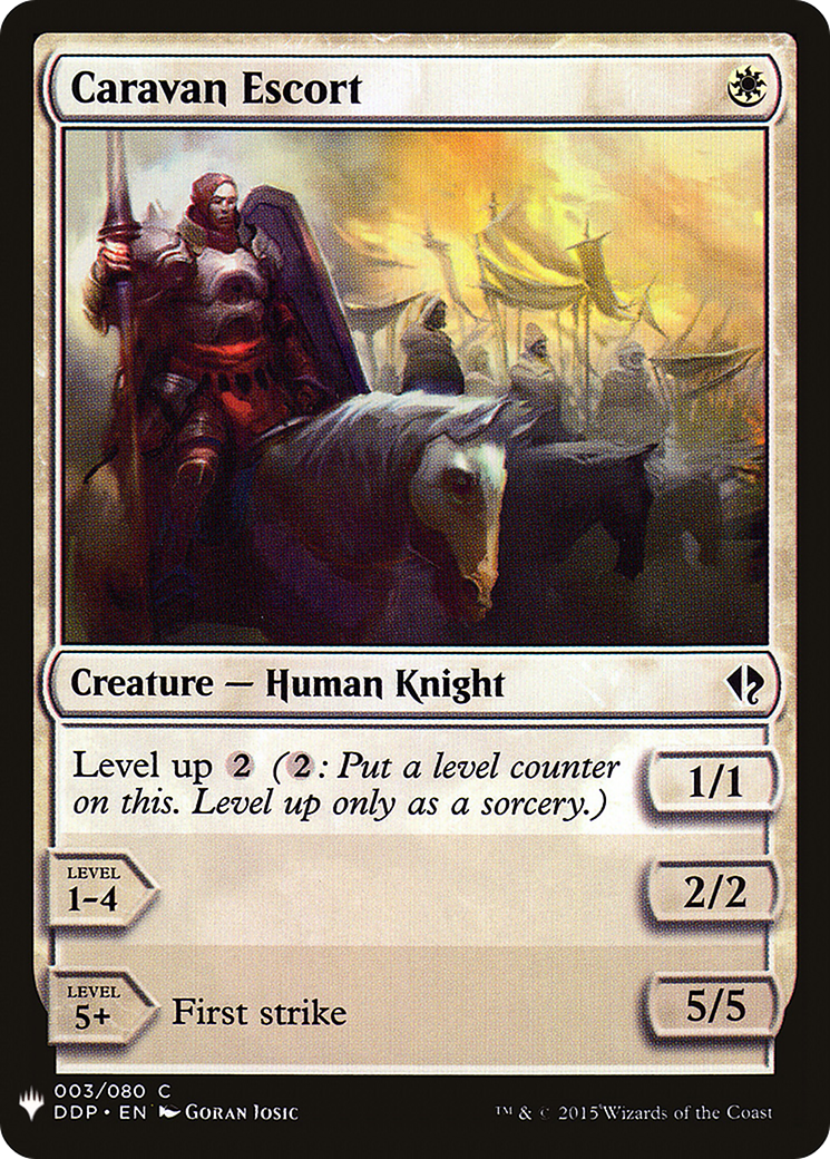 Caravan Escort [Mystery Booster] | Grognard Games