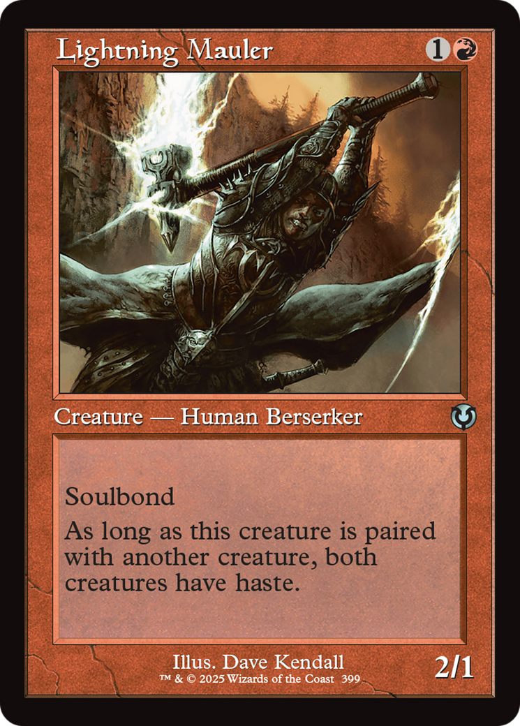 Lightning Mauler (Retro Frame) [Innistrad Remastered] | Grognard Games