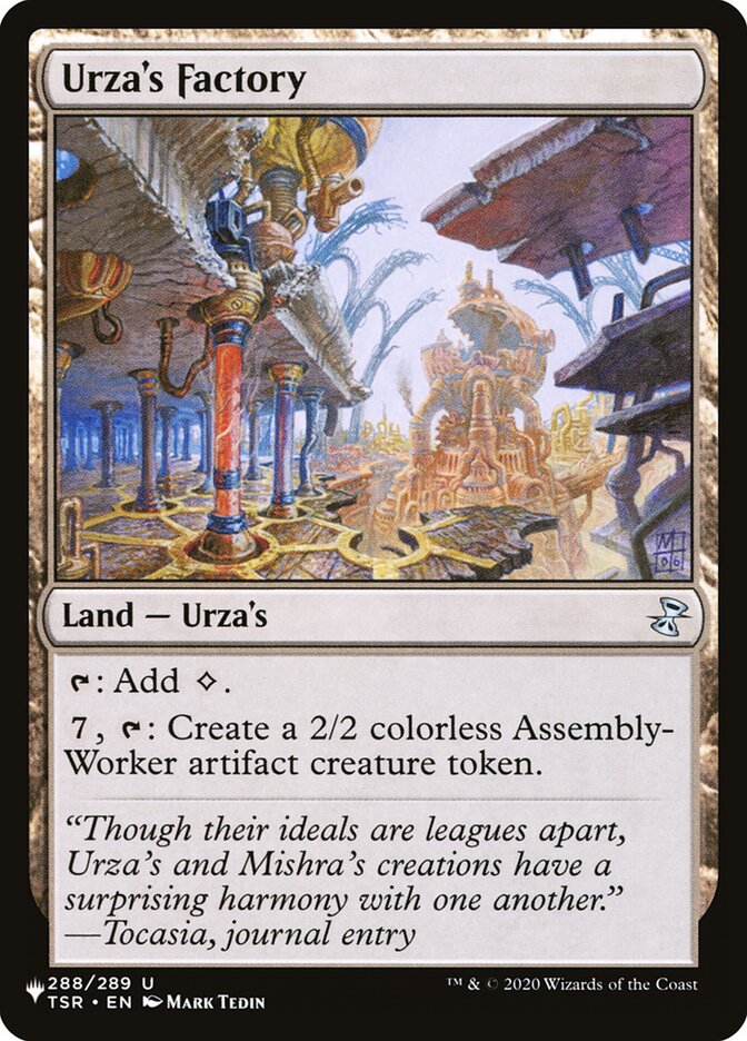 Urza's Factory [The List] | Grognard Games