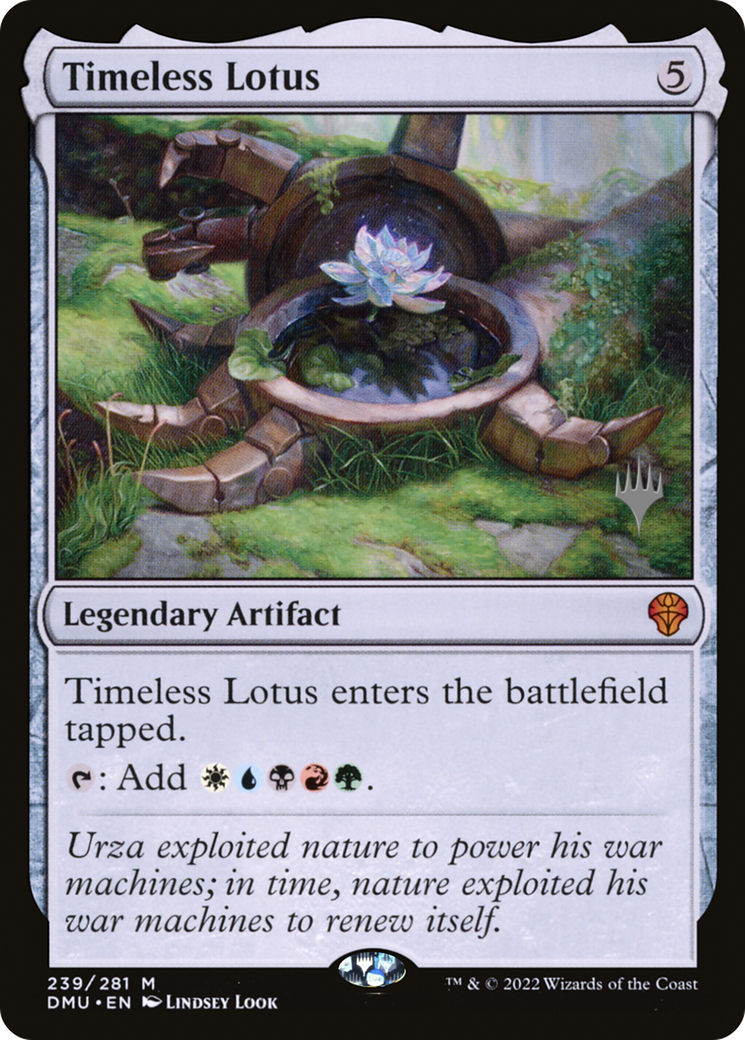 Timeless Lotus (Promo Pack) [Dominaria United Promos] | Grognard Games