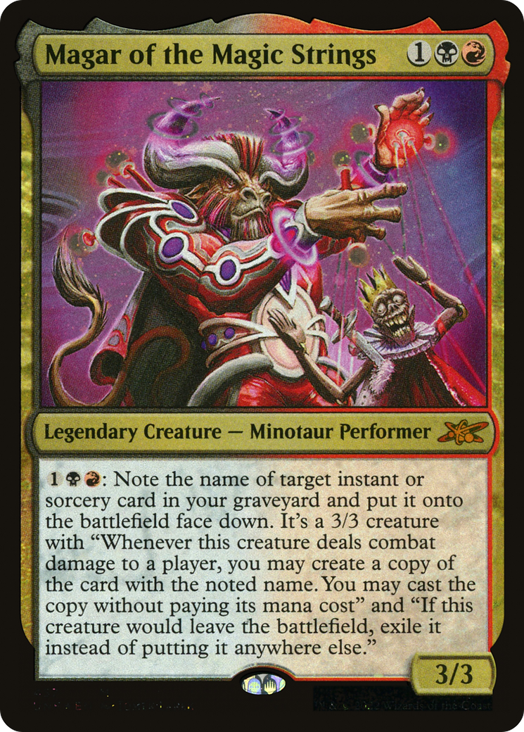 Magar of the Magic Strings (Galaxy Foil) [Unfinity] | Grognard Games