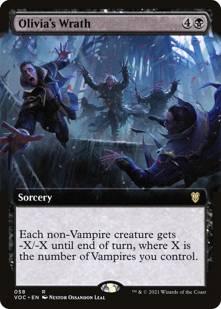 Olivia's Wrath (Extended) [Innistrad: Crimson Vow Commander] | Grognard Games